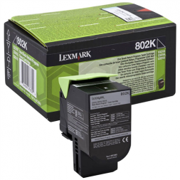 TONER LEXMARK 802K NOIR