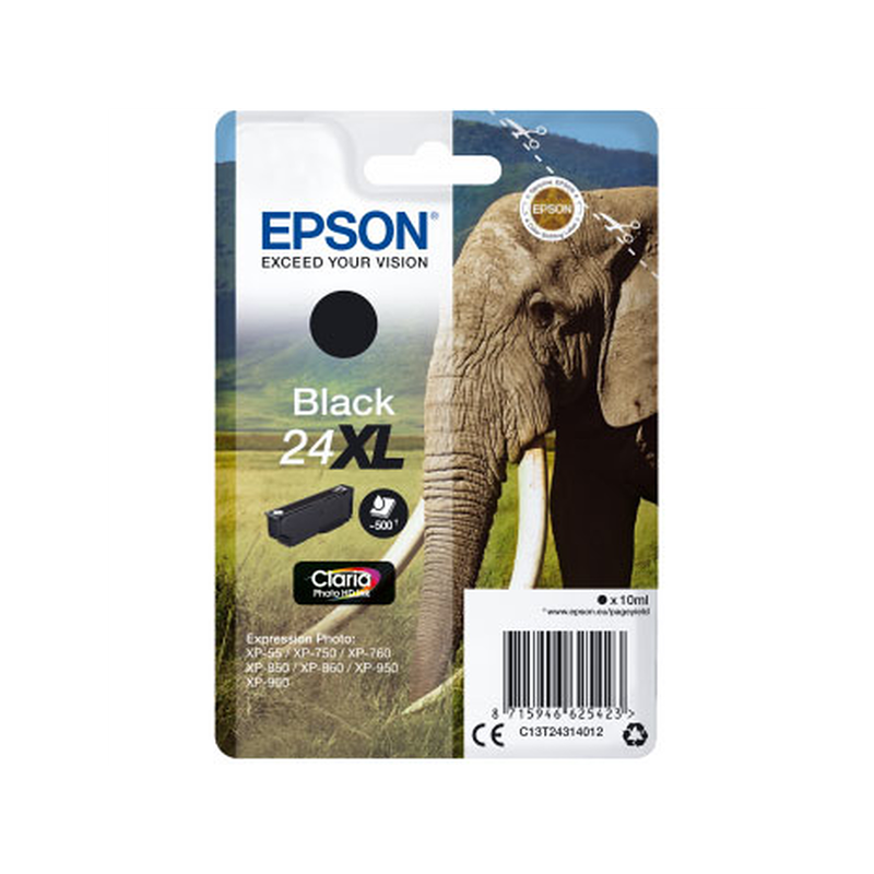 CARTOUCHE EPSON ELEPHANT 24XL BLACK