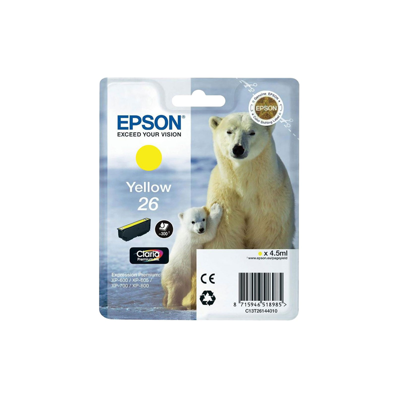  EPSON 26 OURS POLAIRE YEL