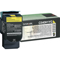 TONER LEXMARK C540H1YG C540 YELLOW